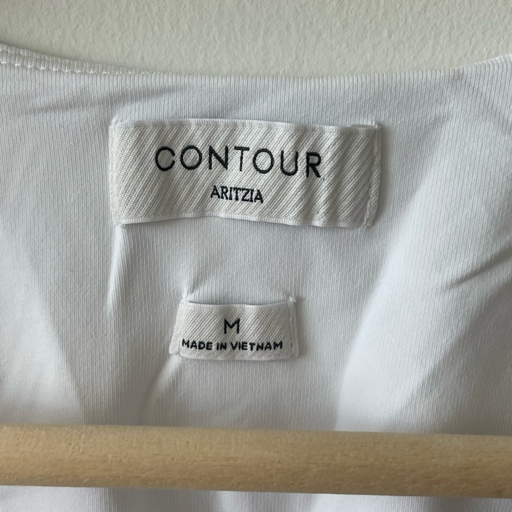 Aritzia Classic White Bodysuit